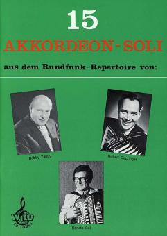 15 Akkordeon-Soli aus dem Rundfunk-Repertoire 