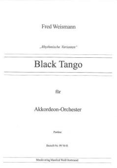 Black Tango | Partitur 