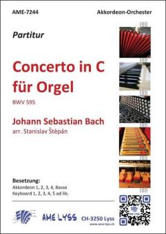Concerto in C für Orgel 