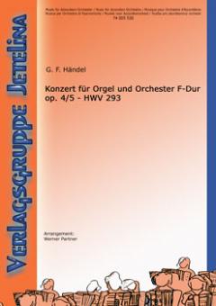 Konzert für Orgel und Orchester F-Dur op. 4/5 