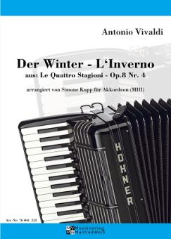 Der Winter - L'Inverno | Bearbeitung für Akkordeon solo 