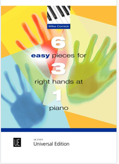 6 Easy Pieces for 3 Right Hands at 1 Piano 
