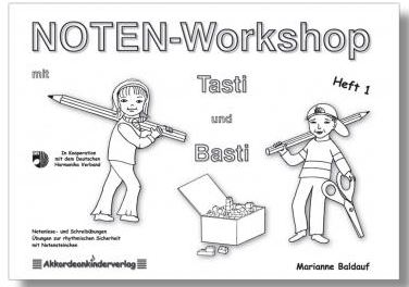 Akkordeon-SPIEL 1 Tasti und Basti Noten-Workshop 