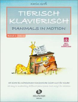 Tierisch Klavierisch Band 2 | Klav.Band leicht-mittel 